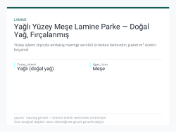 Yağlı Yüzey Meşe Lamine Parke — Doğal Yağ, Fırçalanmış