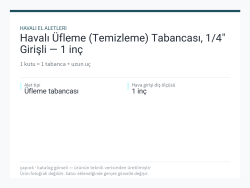 Havalı Üfleme (Temizleme) Tabancası, 1/4" Girişli — 1 inç