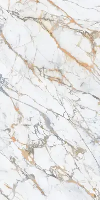 Çanakkale Seramik Calacatta Macchia Parlak Kalesinterflex Porselen Plaka 162x323