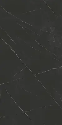 Çanakkale Seramik Pietra Nero Parlak Kalesinterflex Porselen Plaka 162x323