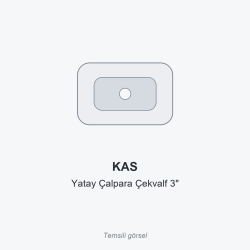 KAS Yatay Çalpara Çekvalf 3"