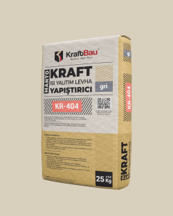 KraftBau Manto Kraft Isı Yalıtım Levha Yapıştırıcı KR-404 25 kg Gri