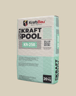 KraftBau Fuga Kraft Pool KR-253 Derz Dolgu 5 kg Rose