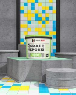 KraftBau Fuga Kraft Epoksi KR-300 Epoksi Derz Dolgu 5 kg uygulama örneği