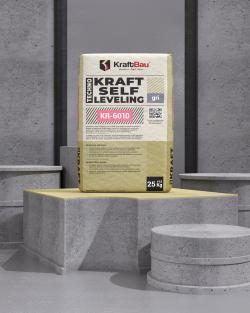 KraftBau Techno Kraft Self Leveling KR-6010 Tesviye Şapı 25 kg Gri