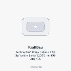 KraftBau Techno Kraft Kolay Katlanır Fileli Su Yalıtım Bandı 120/70 mm KR-JTK-105