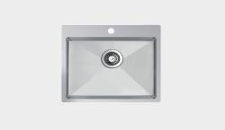 Krom Evye Crux H3104050R10BT Tek Hazneli Evye 50x54 cm Parlak (Polisajlı)