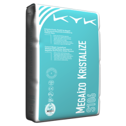 KYK Megaİzo Kristalize S106 25 kg Gri