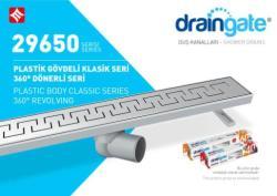 Mesa Teknik MTS 29650 Plastik Gövdeli 360° Dönerli Duş Kanalı uygulama örneği