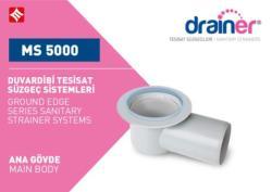 Mesa Teknik MS 5000 Duvardibi Serisi Ana Süzgeç Gövdesi — Yan Çıkış Ø70 mm