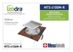 Mesa Teknik Izodra MTS 4100M-R Rezistanslı (Isıtmalı) Süzgeç Sistemi 15x15 cm — Yan Çıkış Ø100 mm