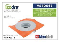 Mesa Teknik MS 9000TE Kendinden Perçinli Örtülü Süzgeç Gövdesi — Yan Çıkış Ø32 mm