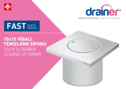 Mesa Teknik MTS 130 Fast Serisi 15x15 cm Temizleme Sifonu uygulama örneği