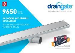 Mesa Teknik MTS 9650 Plastik Gövdeli 360° Dönerli Duş Kanalı — 50 cm