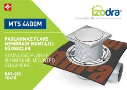 Mesa Teknik Izodra Basçık Paslanmaz Flanş Membran Montajlı Süzgeç Sistemi (MTS 4400M / 4500M) uygulama örneği