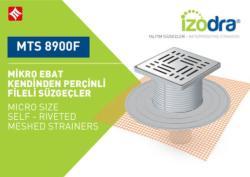 Mesa Teknik Izodra Kendinden Perçinli Fileli Süzgeç Sistemi (MTS 8900F–9300F) uygulama örneği