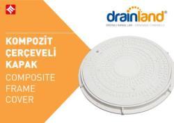 Mesa Teknik Drainland Kompozit Çerçeveli Kapak — Ø75 cm (Yuvarlak), D400