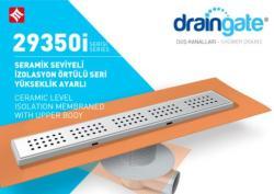 Mesa Teknik MTS 29350i Seramik Seviyeli İzolasyon Örtülü Yükseklik Ayarlı Duş Kanalı — 50 cm