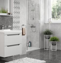 Çanakkale Seramik Prestij Yarı Parlak Beyaz Porselen Karo 60x120