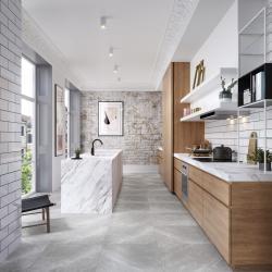 Çanakkale Seramik Metis Mat Gri Sırlı Granit 60x60