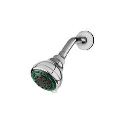 NewArc UFO Duş Başlığı Duvardan Ayarlı Ø9 cm Krom