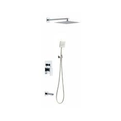 NewArc Aqua Ankastre Banyo Seti 3 Yönlü Krom