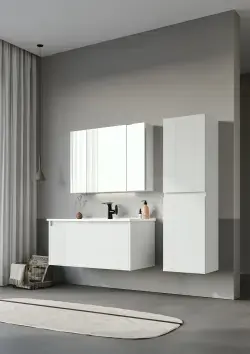 Orka Only Collection LİKYA Mat Beyaz Lake 100 cm