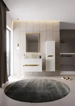 Orka Only Collection LODI BEYAZ SİYAH 65 cm