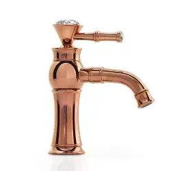 Orka TOPKAPI Altın Lavabo Armatürü