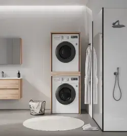 Orka Storage Collection LINFA ÇAMAŞIR VE KURUTMA MAKİNESİ DOLABI uygulama örneği