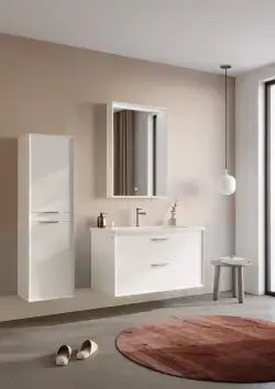 Orka Only Collection CLAY ÇİFT ÇEKMECELİ BEYAZ 65 cm