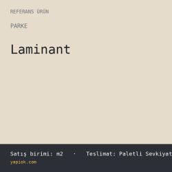 Mese Desen 32. Sinif Derzli Laminat Parke 8 mm