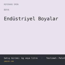 Iki Bilesenli Epoksi Astar (Celik Yuzey)
