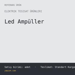 LED Ampul E27 9W 806 lm 4000K, A60, Dimmer Uyumsuz