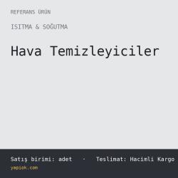 HEPA H13 + Aktif Karbon Filtreli Hava Temizleyici, CADR 300 m³/h