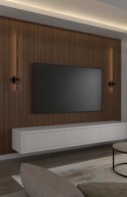 PELİ Melodi Mangrov 115x2800x16 mm Duvar Paneli