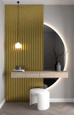 PELİ Armoni Gold Metal 115x2800x16 mm Duvar Paneli