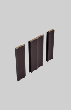 PELİ Armoni Mürdüm 115x2800x16 mm Duvar Paneli