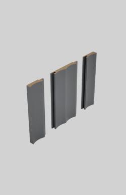 PELİ Armoni Nardo Grey 115x2800x16 mm Duvar Paneli