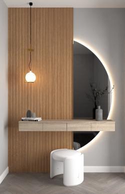 PELİ Armoni Teak 115x2800x16 mm Duvar Paneli