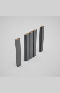 PELİ Talya Nardo Gray 115x2800x16 mm Duvar Paneli