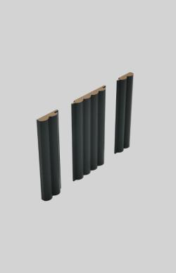 PELİ Melodi Dark Forest 115x2800x16 mm Duvar Paneli