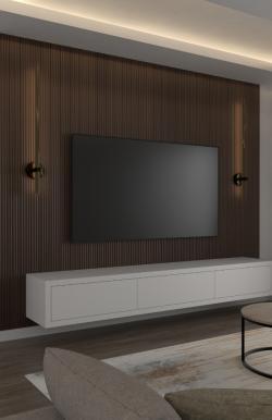 PELİ Melodi Pırangi 115x2800x16 mm Duvar Paneli