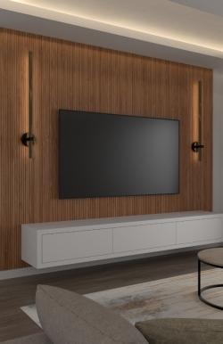 PELİ Melodi Bambu 115x2800x16 mm Duvar Paneli