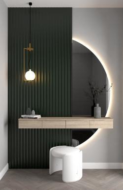 PELİ Armoni Dark Forest 115x2800x16 mm Duvar Paneli