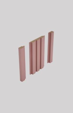 PELİ Talya Erguvan 115x2800x16 mm Duvar Paneli