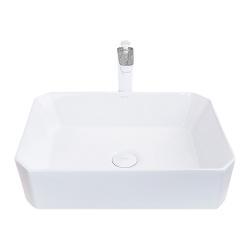 Pure Concept Tezgah Üstü Çanak Lavabo 50x37x13 cm Beyaz