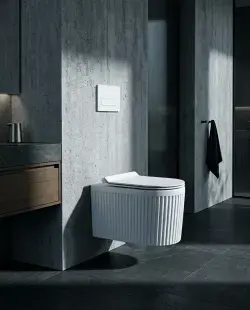 Pure Concept Stripo Kanalsız Asma Klozet Mat Beyaz uygulama örneği