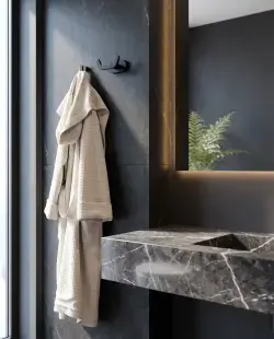 Pure Concept Paris İkili Askılık Siyah uygulama örneği