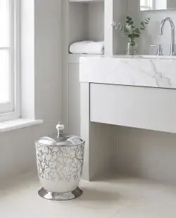 Pure Concept Marble Çöp Kovası Krom uygulama örneği